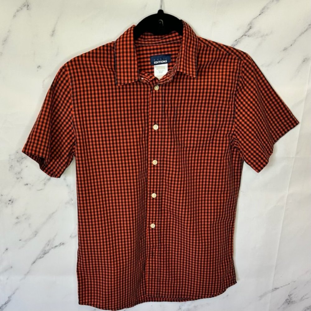 Boys Basic Edition Button Down Collared Shirt